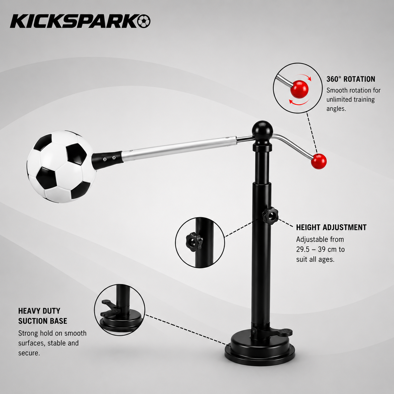 KickSpark ®  360 Soccer Trainer
